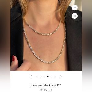 Melinda Maria 15” Baroness Necklace